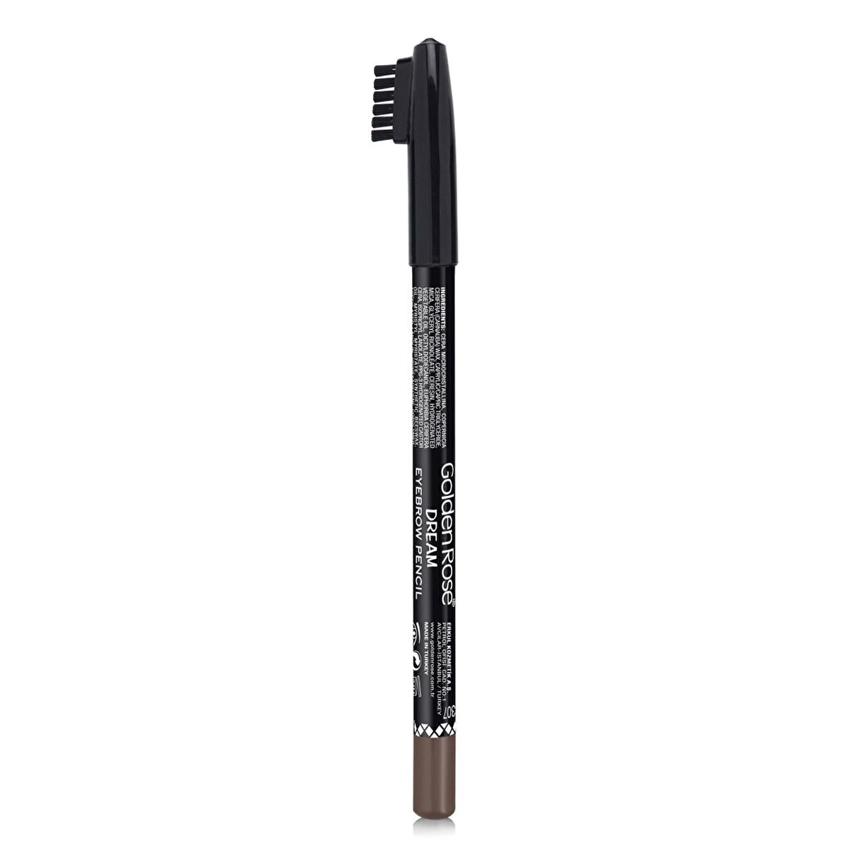 Lápiz para cejas Golden Rose - Realce natural de cejas con cepillo definidor, múltiples opciones de tonos