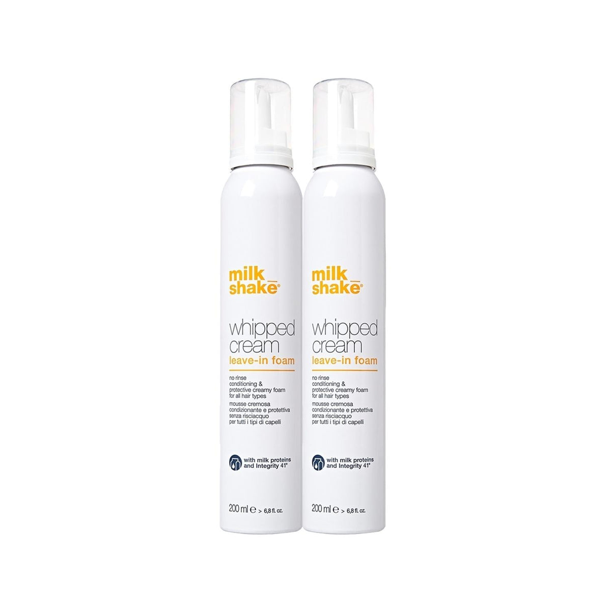 milk_shake Hair Care Conditioning Whipped Cream - 200ml x 2, Nourishing & Protective Hair Treatment