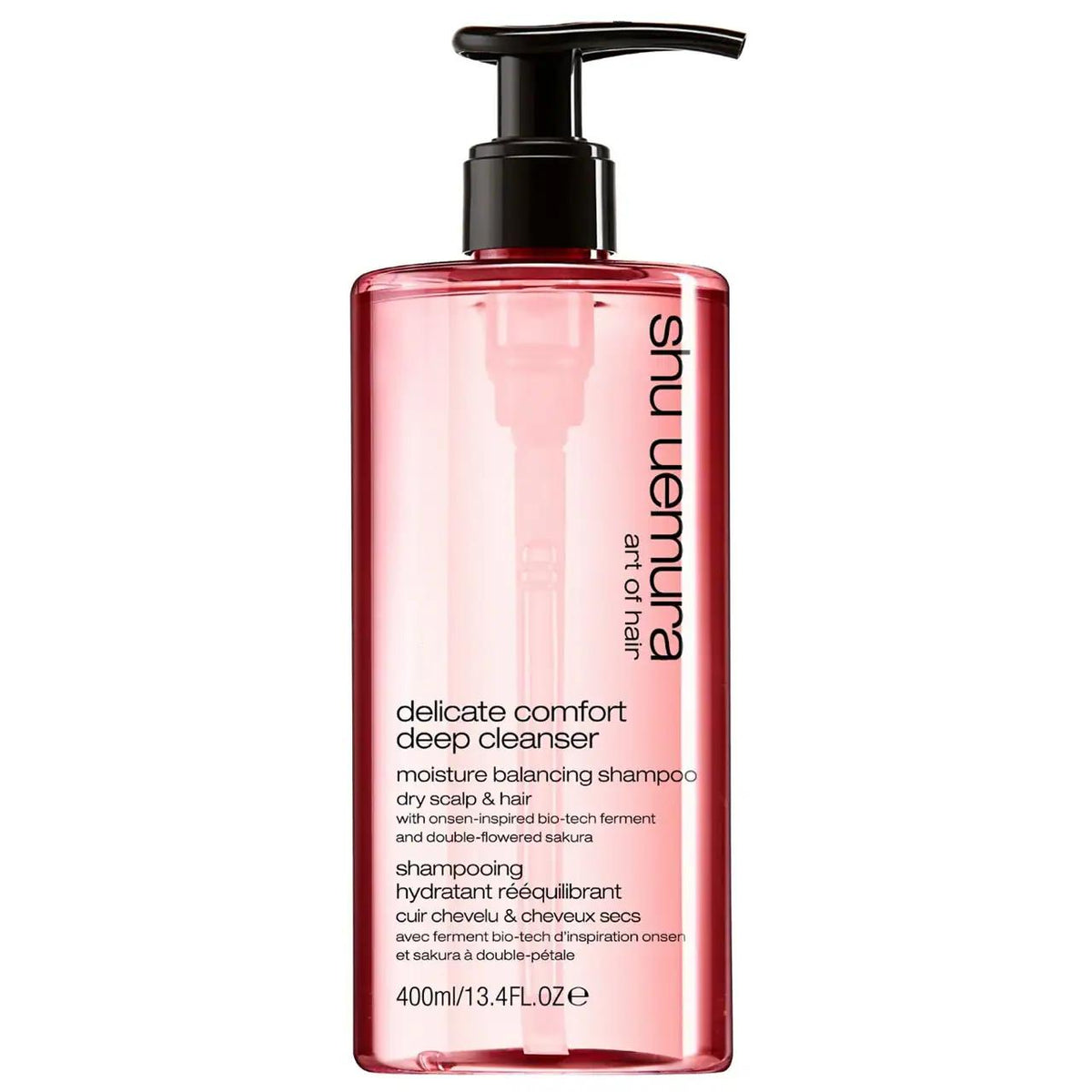 Delicate Comfort Clarifying Shampoo: Hydrating Dry Scalp & Hair, Removes Buildup, Paraben-Free, Japanese Cherry Blossom & Onsen Ferment