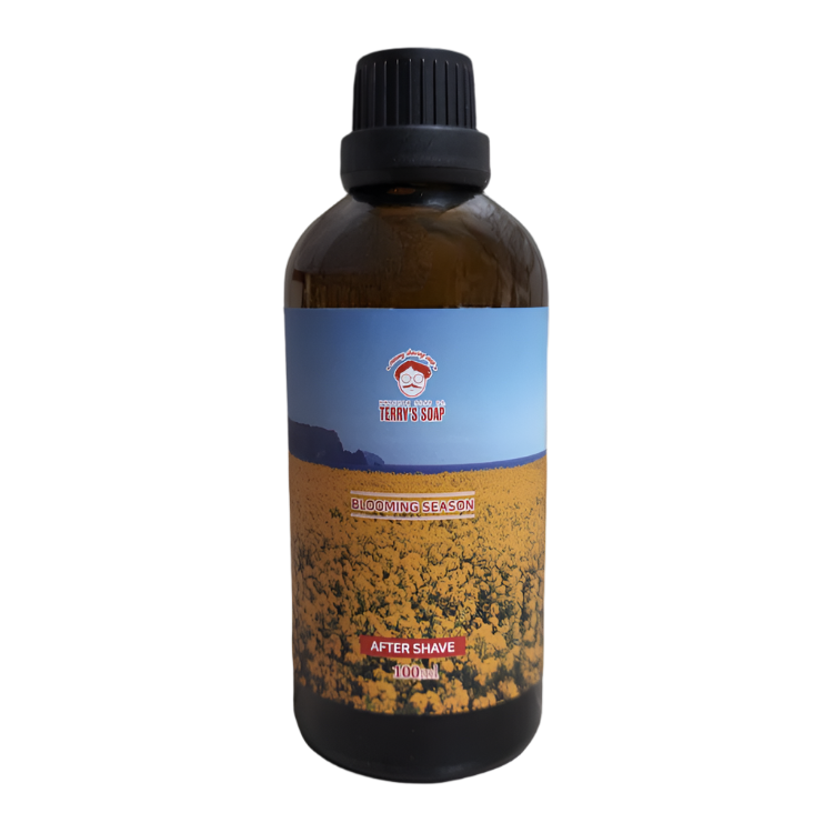 Terry's Soap Blooming Season Shaving Collection Shaving Set Pasteur Pharmacy Aftershave Alcohol-Free 3.4 oz