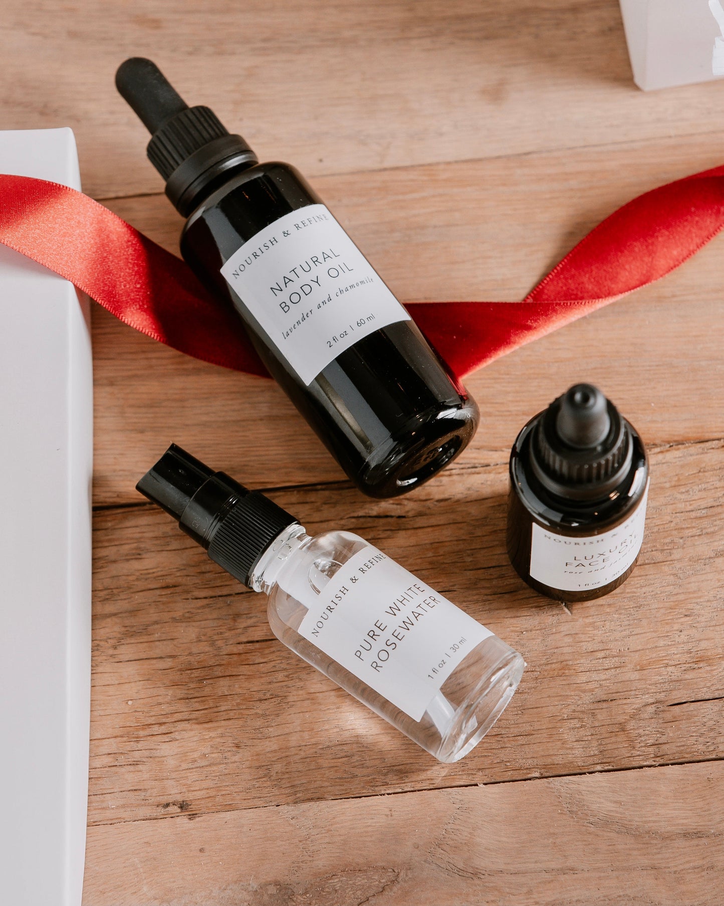 Nourish and Refine Signature Skincare Set Organic Skincare Sets Nourish and Refine