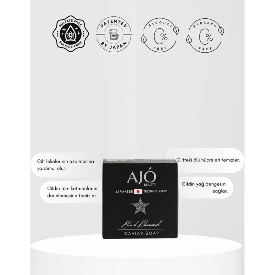 Ajo Beauty Caviar Extract Soap for Nourished Skin 125g