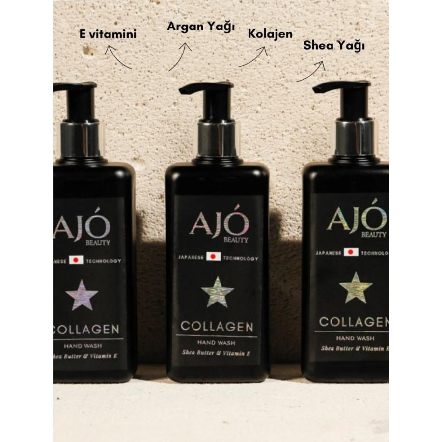 Savon liquide au collagène Ajo Beauty pour des mains douces 250 ml