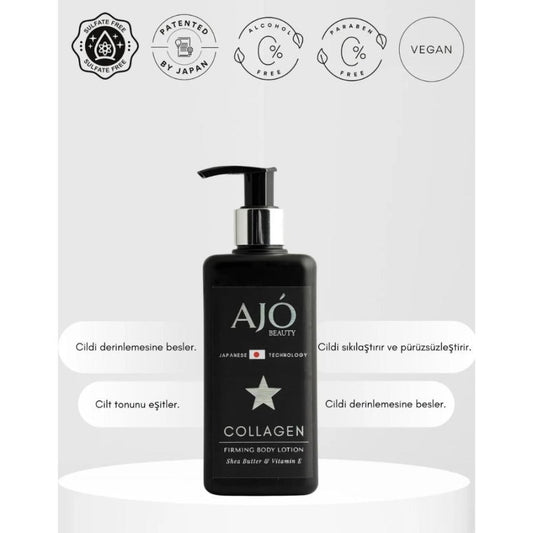 Loción corporal reafirmante e hidratante Ajo Beauty Collagen 250 ml