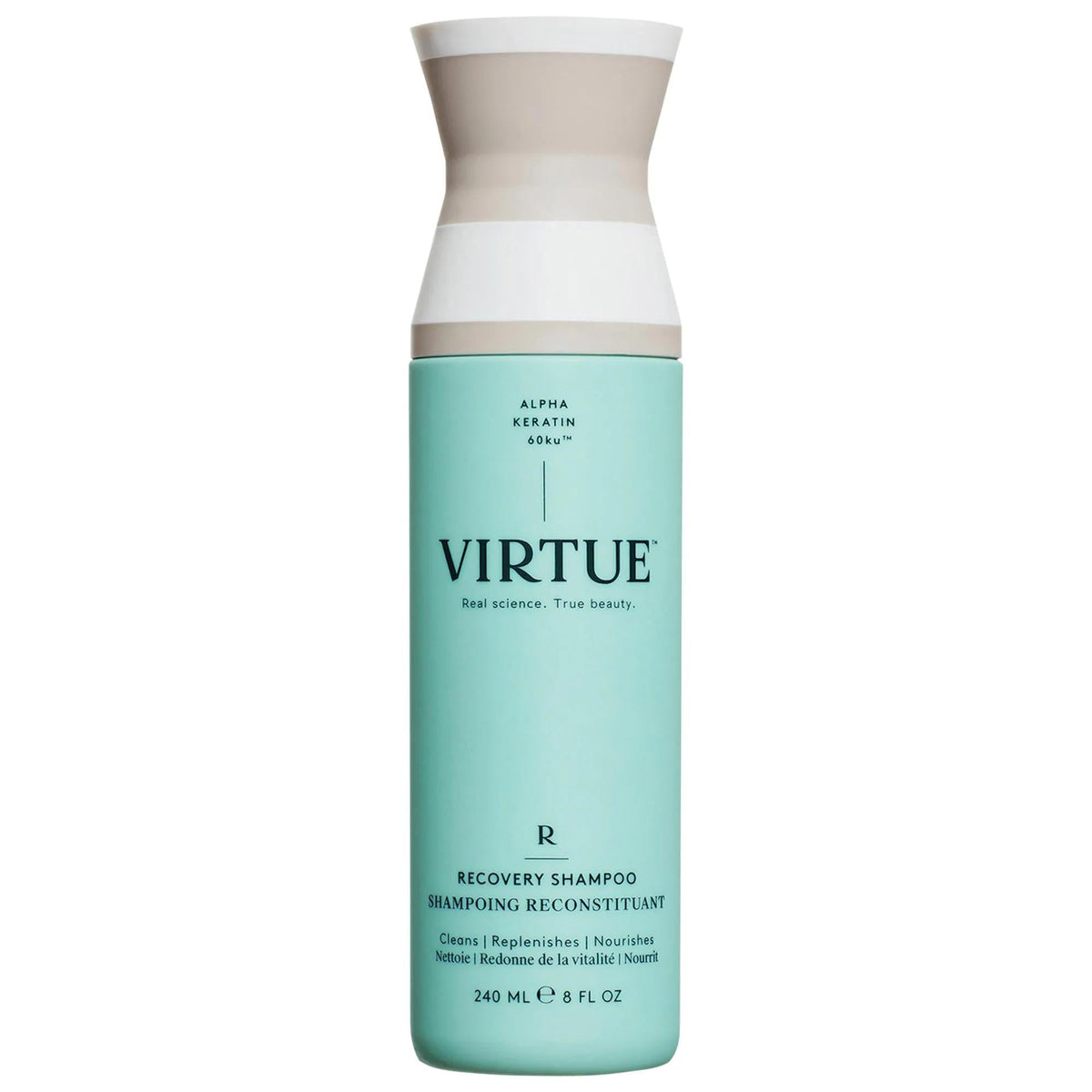 Virtue Hydrating Recovery Shampoo: Repair Dry, Damaged & Color-Treated Hair - Sulfate-Free, Vegan, Adds Shine & Moisture