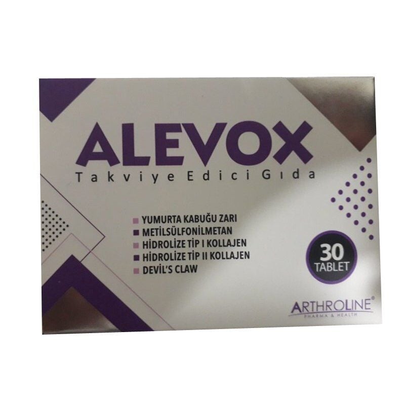 Arthroline Alevox Supplement with Collagen and MSM 30 Tablets