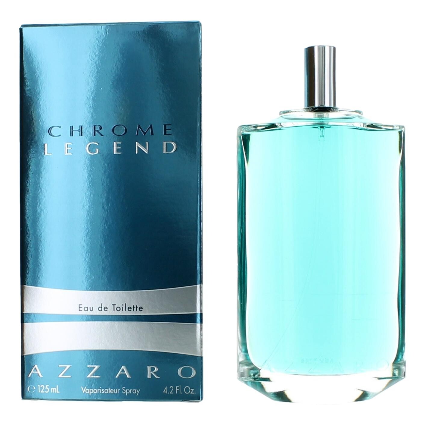 Chrome Legend by Azzaro, 4.2 oz Eau De Toilette Spray for Men Azzaro Azzaro