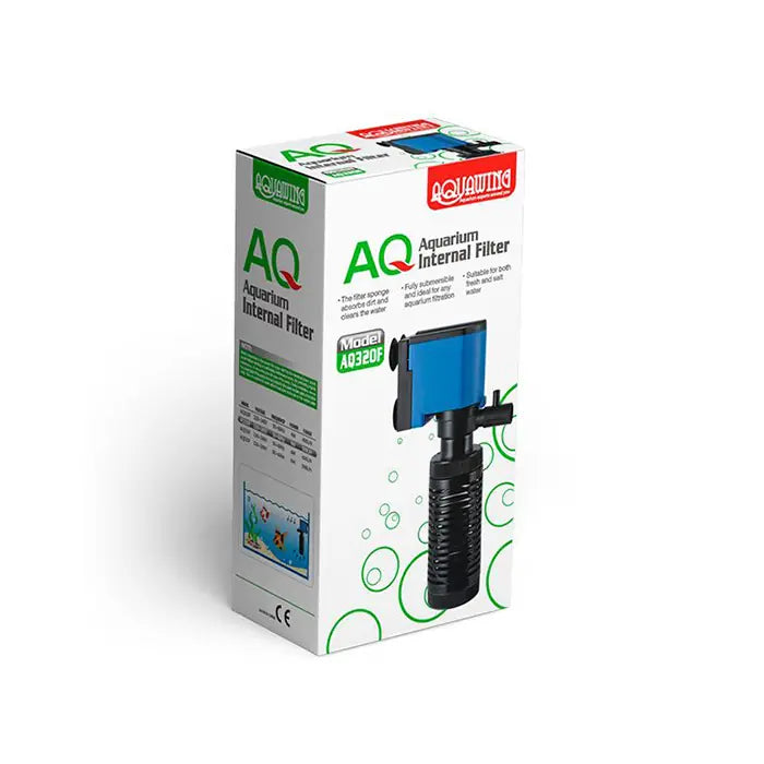 Aquawing AQ320F Internal Aquarium Filter 500L/H 6W