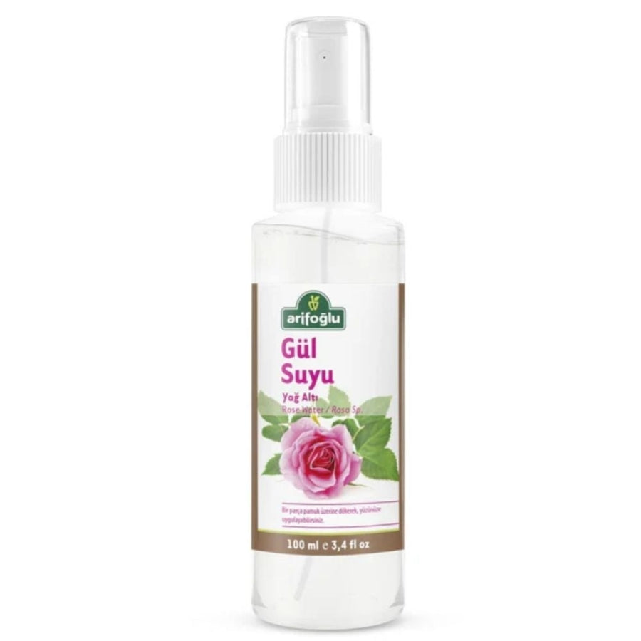 Brume faciale hydratante à l'eau de rose naturelle Arifoglu 100 ml