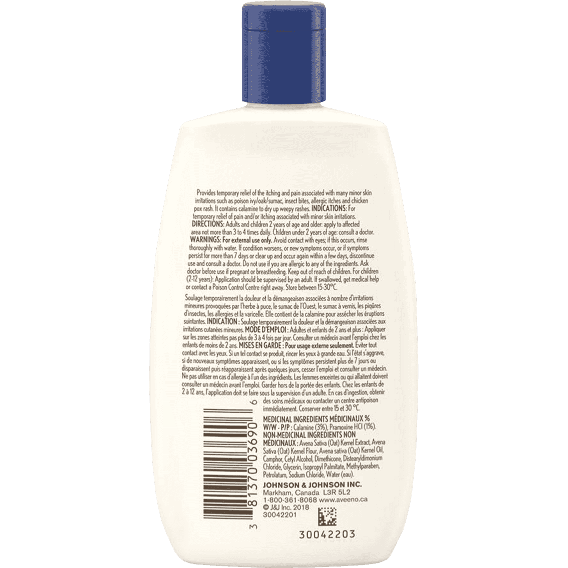 Aveeno Anti-Itch Concentrated Lotion with Calamine and Triple Oat Complex 4 fl. Lotion Pasteur Pharmacy