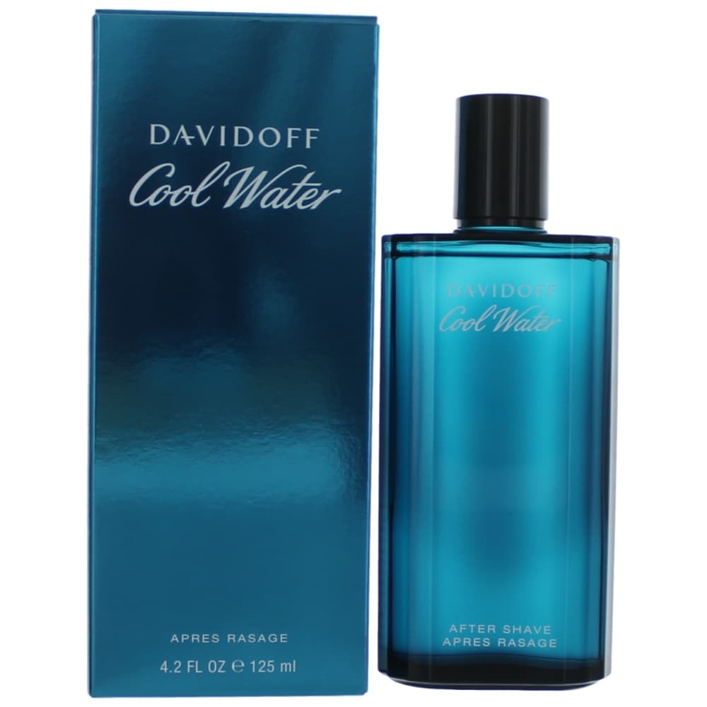 Davidoff Cool Water After Shave Splash 4.2 oz for Men Davidoff Davidoff