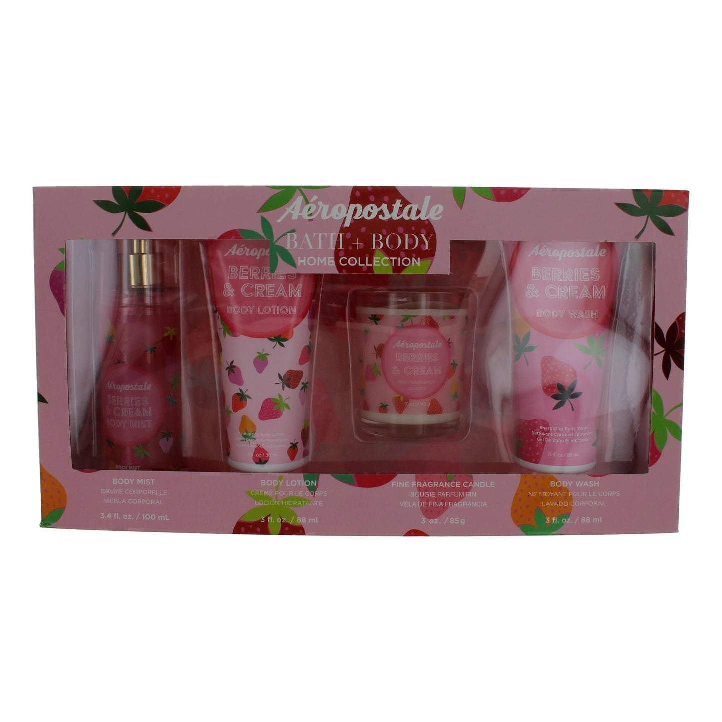 Aeropostale Bath+Body Home Collection by Aeropostale, 4 Piece Gift Set Women Gift Sets Aeropostale