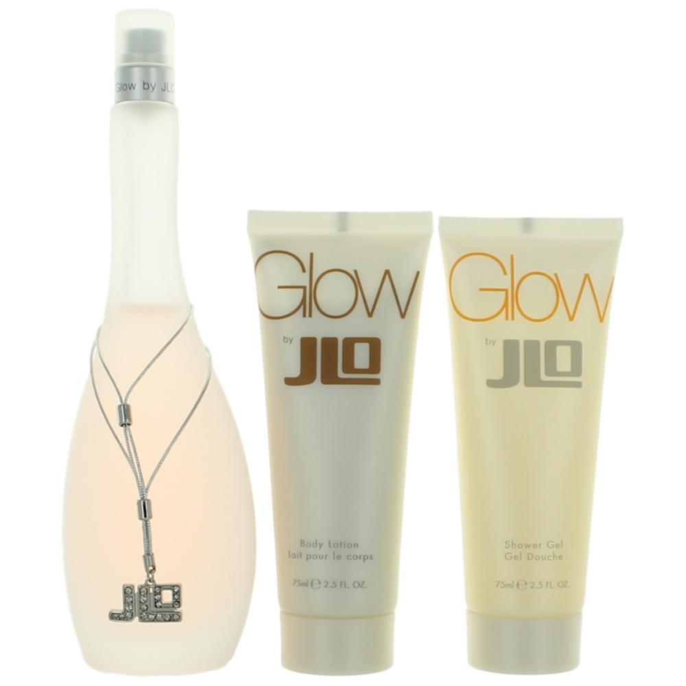 Glow by J.Lo, 3 Piece Gift Set for Women (Jennifer Lopez) GIFT SETS J. Lo