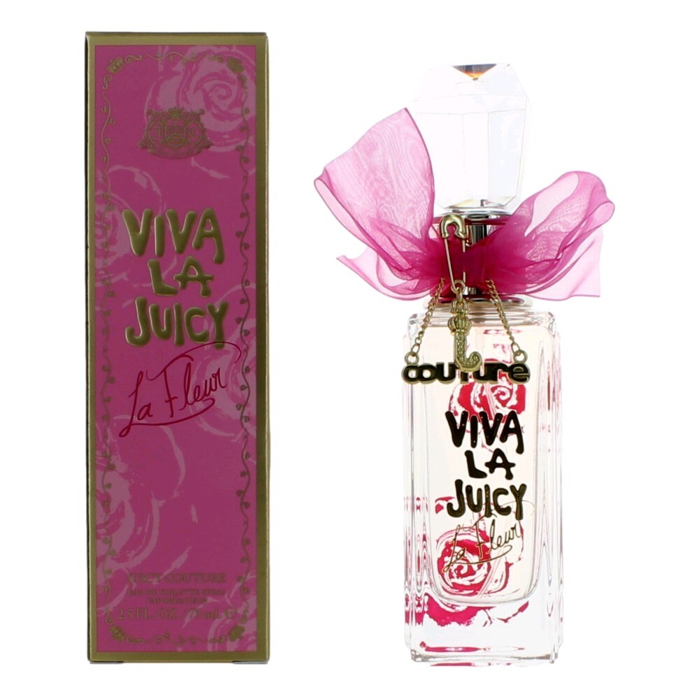 Viva La Juicy La Fleur by Juicy Couture, 2.5 oz Eau de Toilette spray for Women
