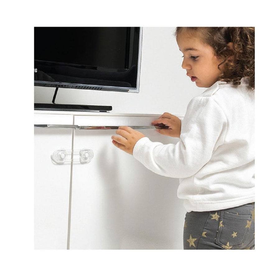 Babyjem Mini Multi-Purpose Safety Locks for Cabinets 2 Pack