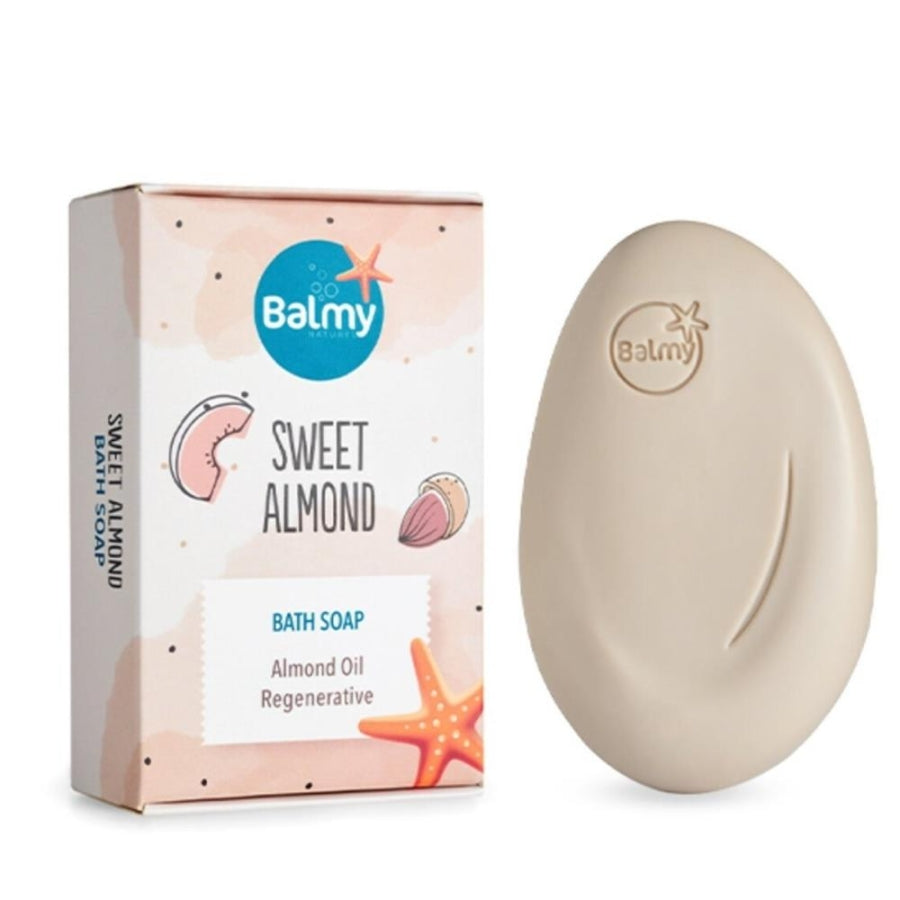 Jabón en barra con aroma a almendras dulces Balmy para una piel suave 110g