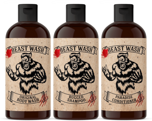 Johnny Slicks Beast Wash Shower Set Johnny Slicks Original-Liquid
