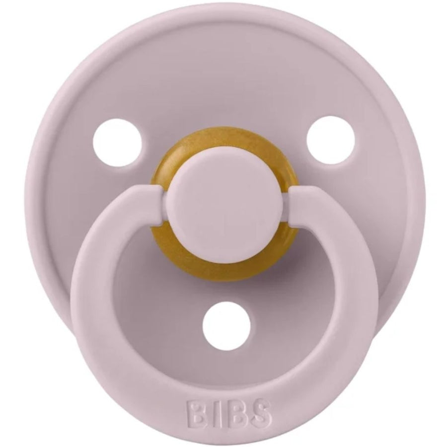 Bibs Colour Rubber Pacifier for 0-6 Months in Dusty Lilac