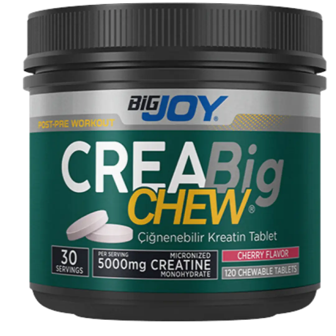 Bigjoy Sports Creabig Chewable Creatine Tablets 120 Count