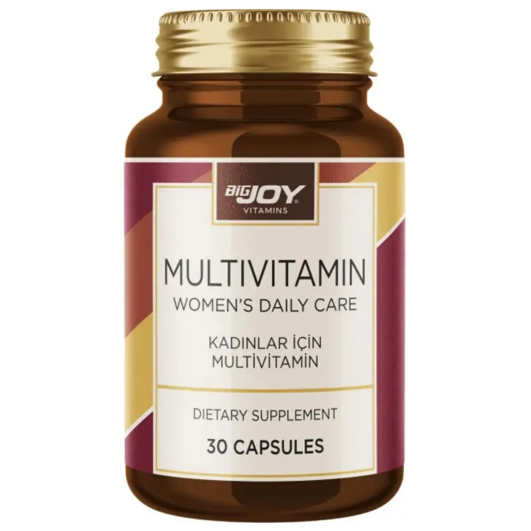 Bigjoy Vitamins Womens Multivitamin Daily Support 30 Capsules