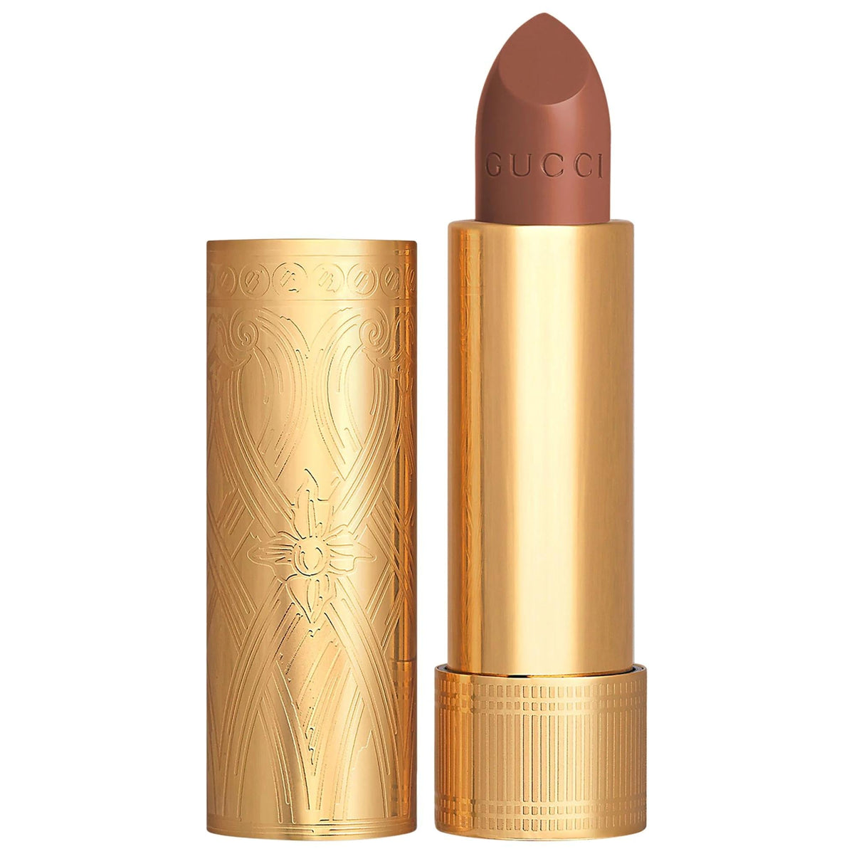 Gucci Long Lasting Satin Lipstick - Vegan, Silicone-Free, Intense Color Lipstick for Long-Lasting Satin Finish
