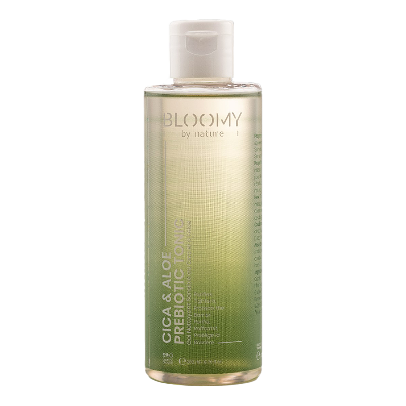 Tonique apaisant prébiotique Cica & Aloe Bloomy By Nature 200 ml