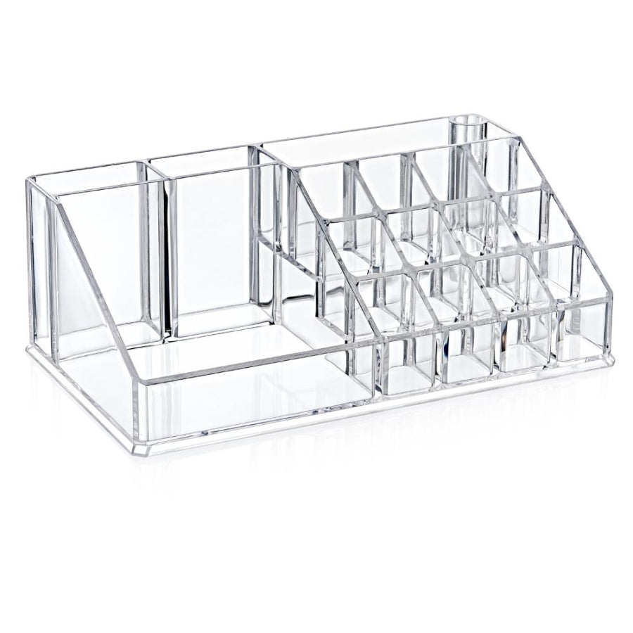 Box Up Makeup Organizer Clear Cosmetic Storage 22.5cm