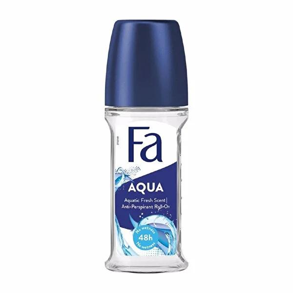 FA Roll On Aqua - Long Lasting Freshness Roll-On Deodorant for All-Day Confidence