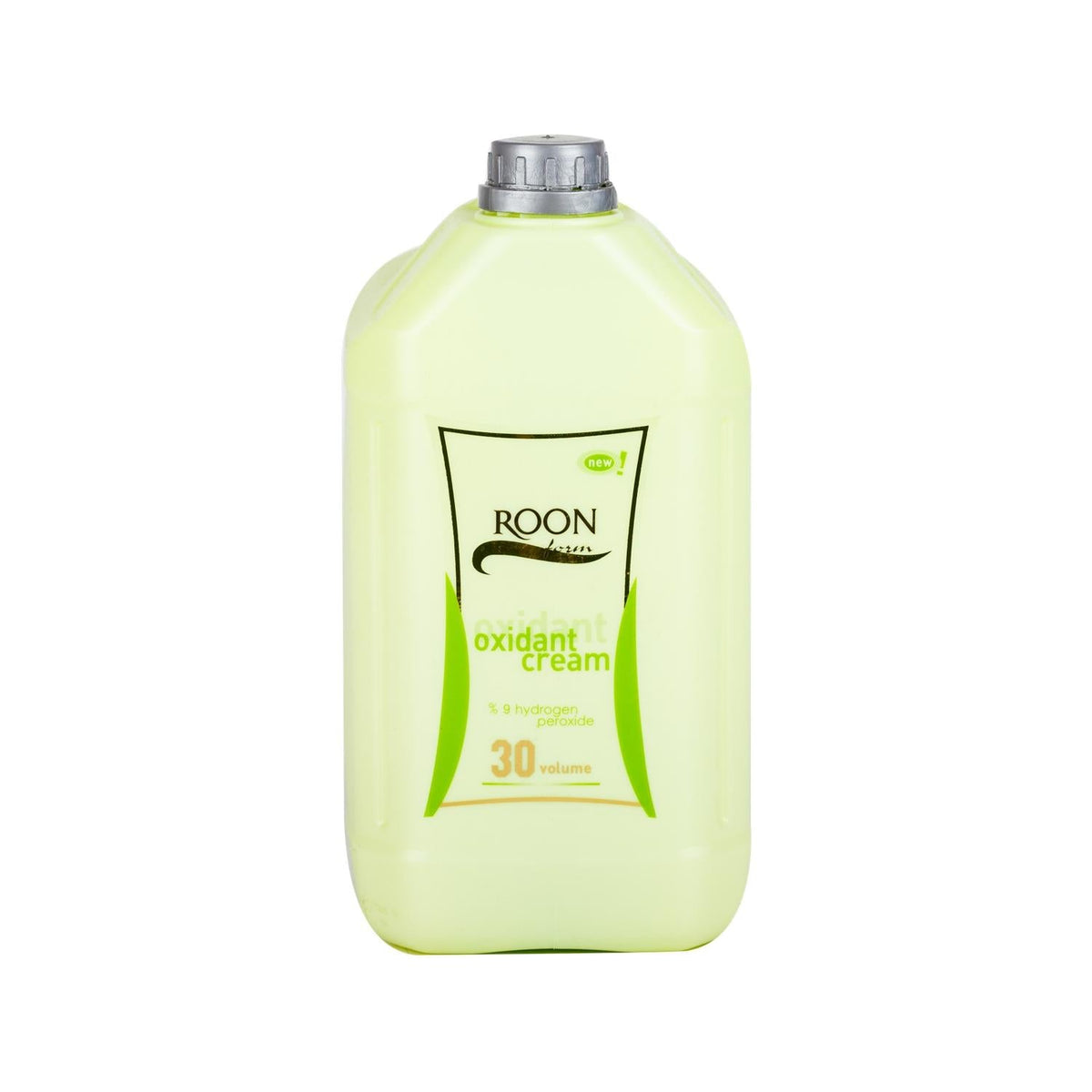 Roon Oksidan 30 Volume 5000 ml Hair Oxidizing Agent - Large Quantity Hair Care Product for Professionals and Home Users