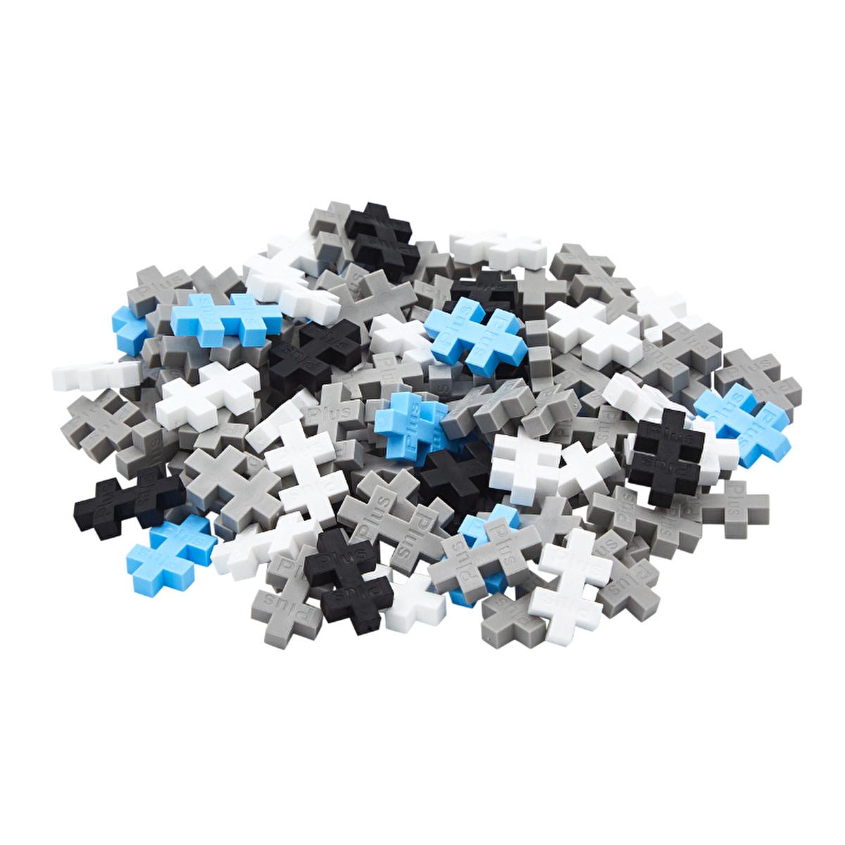 Plus Plus Wolf Construction Toy - 100 Piece Reusable Tube for Creative Play