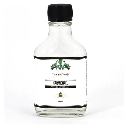 Stirling Soap Co. Carmichael Shaving Collection Shaving Set Pasteur Pharmacy Aftershave Splash 3.3oz