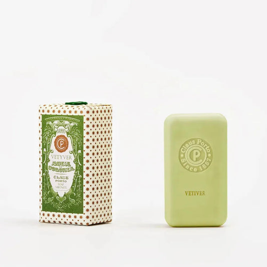 Claus Porto Vetyver Agua de Colonia Soap 150g Bath Soap Pasteur Pharmacy