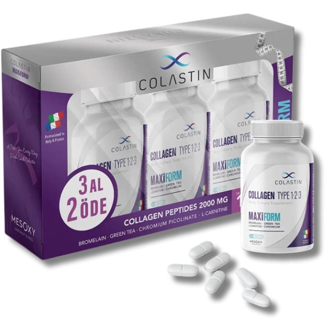 Colastin Collagen Type 1-2-3 Maxiform Supplement 180 Tablets