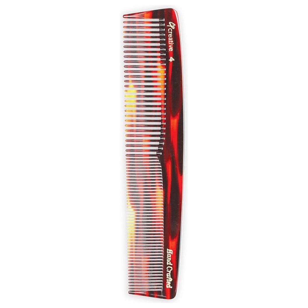 C4 Tortoise Comb with Medium and Fine Teeth (7.25 in) Hair Comb Pasteur Pharmacy Default Title