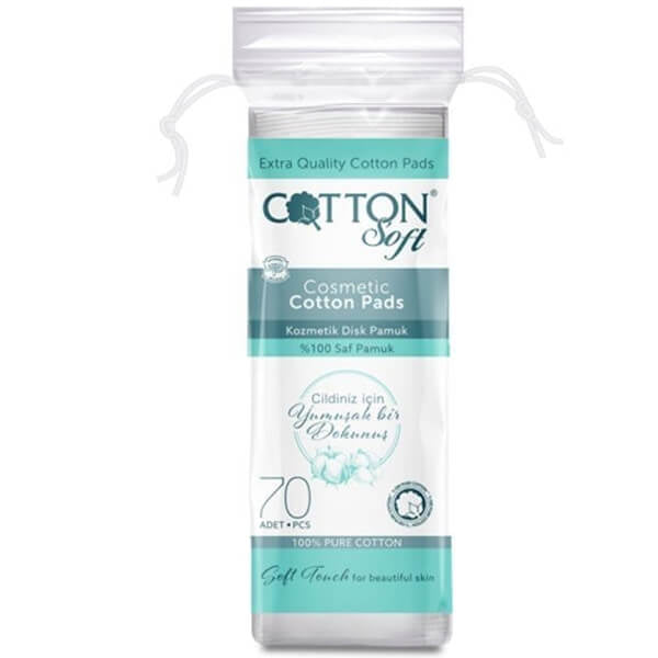 Cotton Soft Round Cotton Pads 70 Count