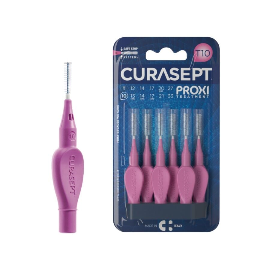 Curasept Proxi T10 Interdental Brush Fuchsia 6-Pack