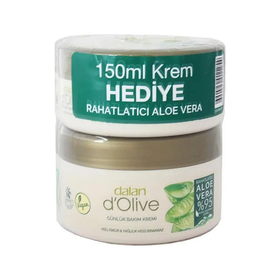 Dalan d'Olive Soothing Aloe Vera Daily Care Cream 250ml + 150ml