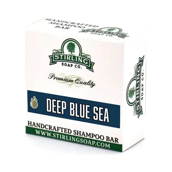 Stirling Soap Co. Deep Blue Sea Shampoo Bar 3.8 Oz Shampoo Bar Pasteur Pharmacy