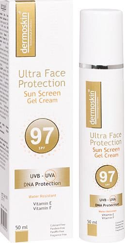 Dermoskin Ultra Face Protection Gel SPF 97 50 ML Sunscreen for face