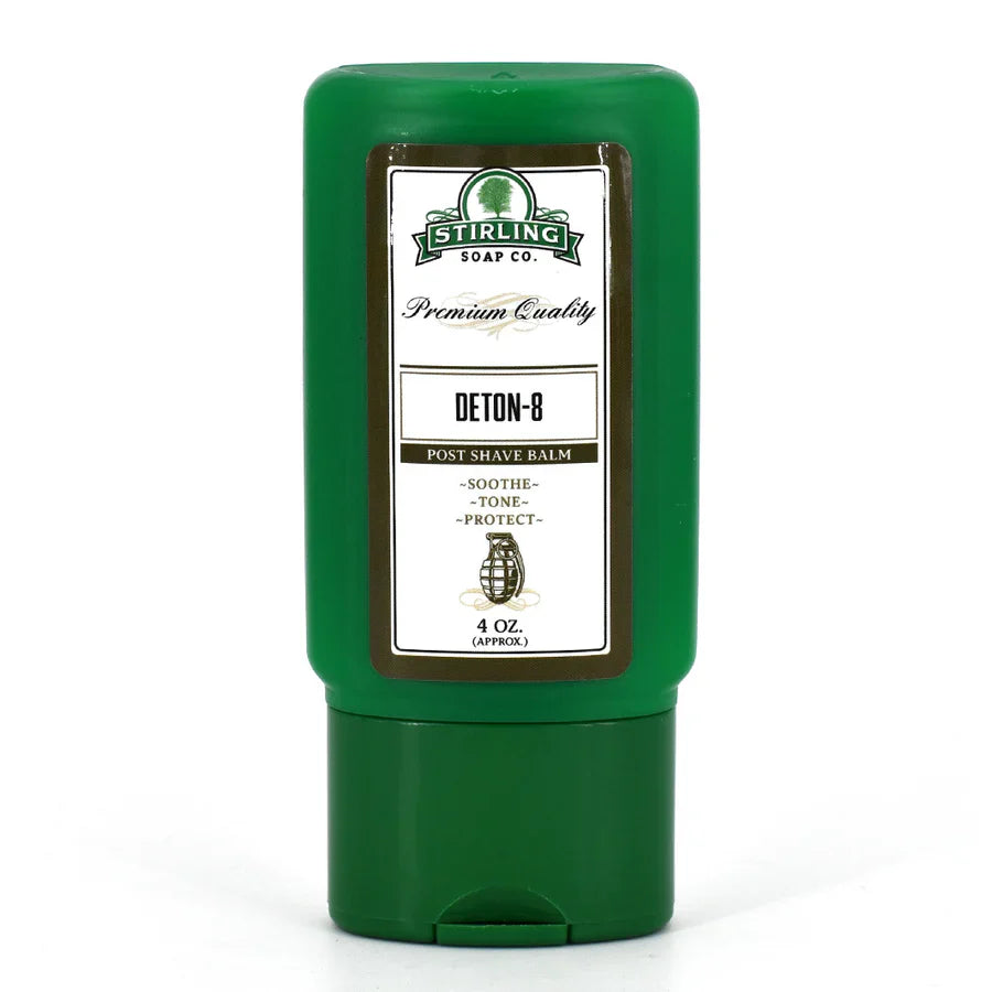 Stirling Soap Co. Deton-8 Post Shave Balm 4oz Post Shave Balm Pasteur Pharmacy