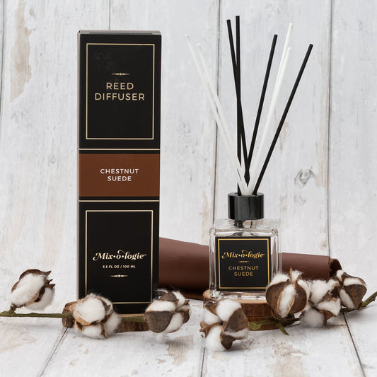Chestnut Suede | Reed Diffuser Reed Diffuser MIXOLOGIE