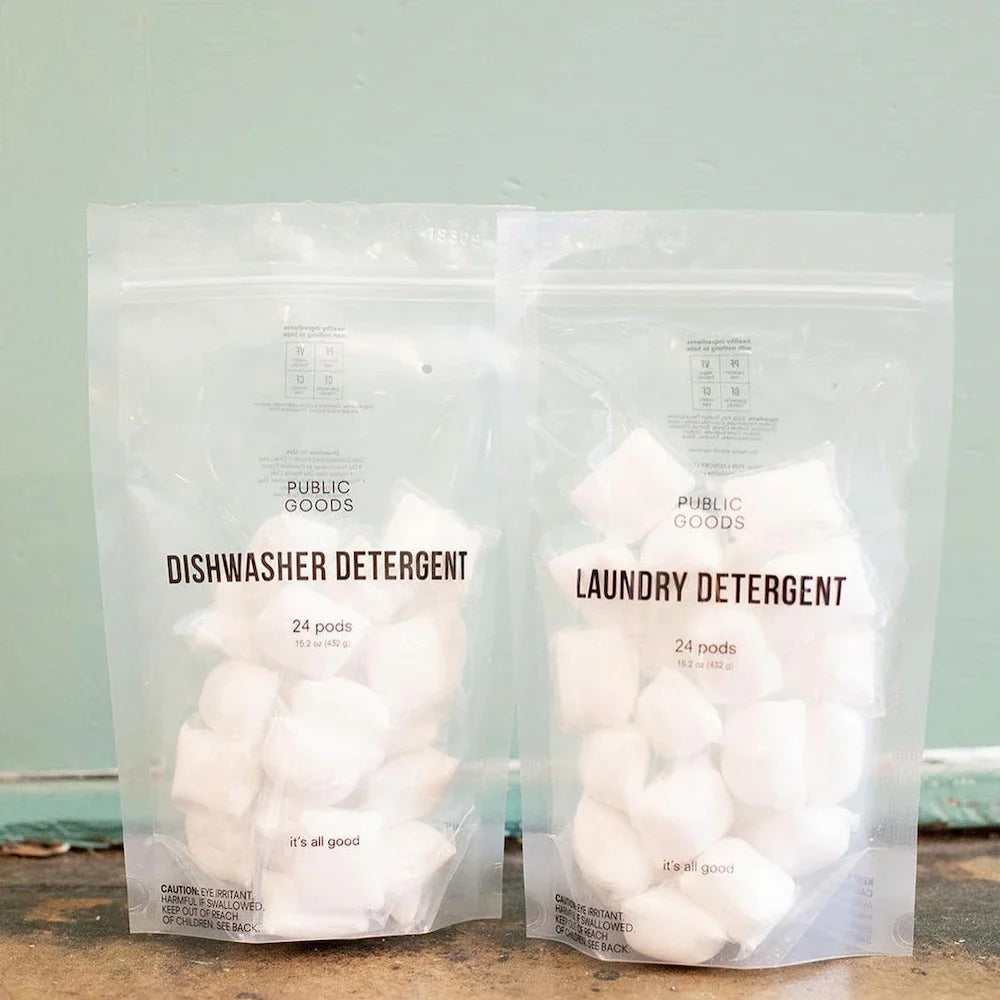 Dishwasher Detergent Pods (24 ct) Household Public Goods
