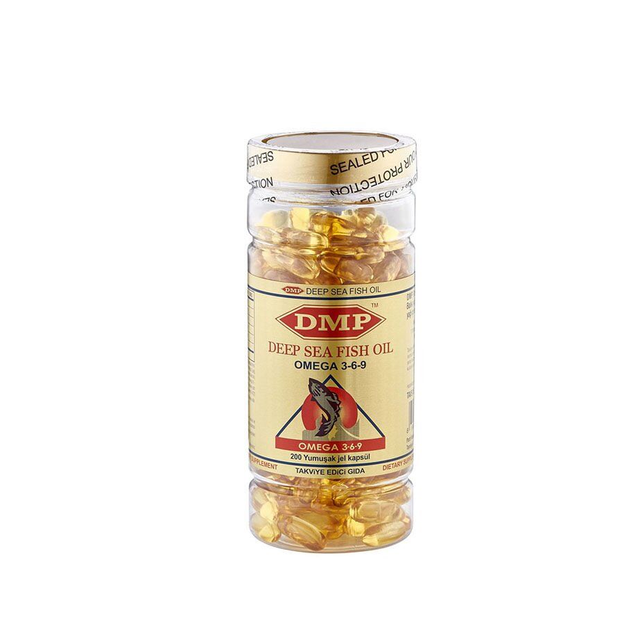 DMP Omega 3-6-9 Dietary Supplement Softgels 200 Count