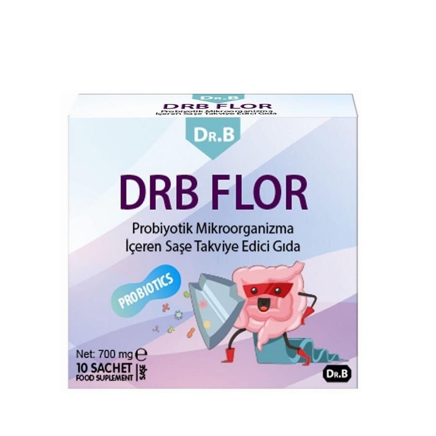 Farma Life DRB Flor Probiotic Supplement 10 Sachets
