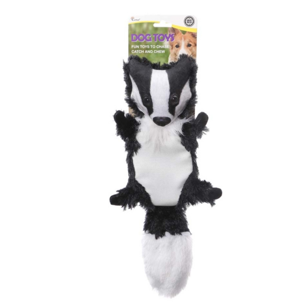 Eastland Squeaky Badger Plush Dog Toy 42 cm