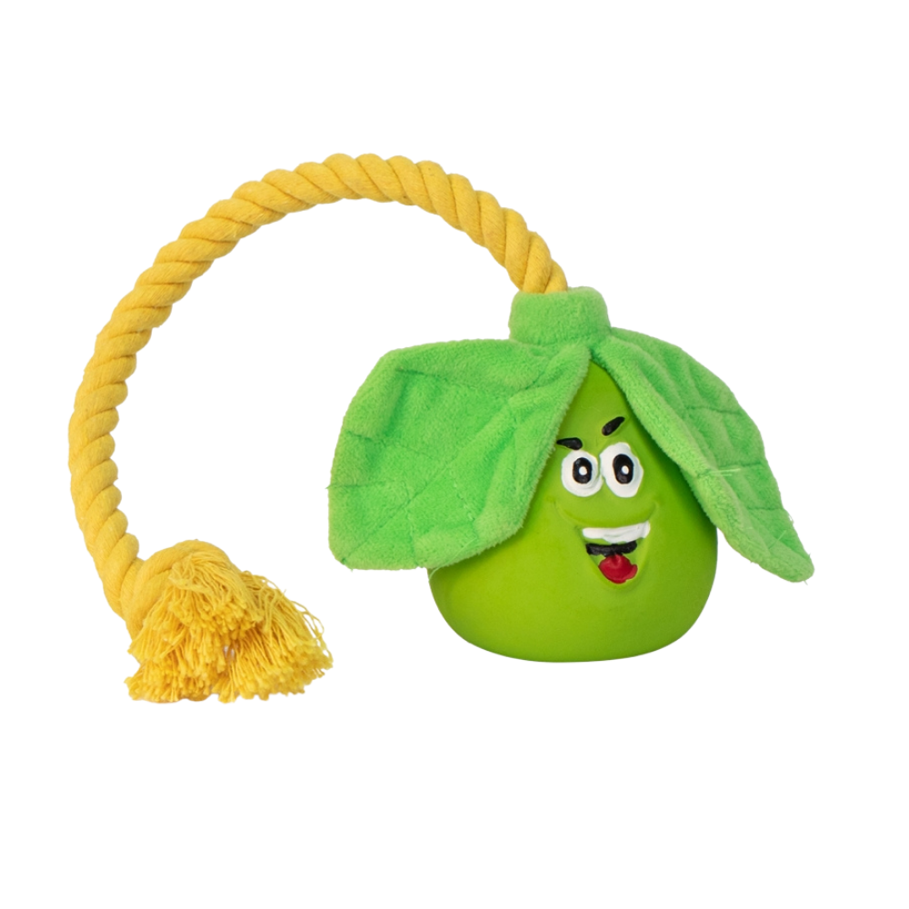 Eastland Plush Pear Dog Toy Soft Chewing Texture 35cm