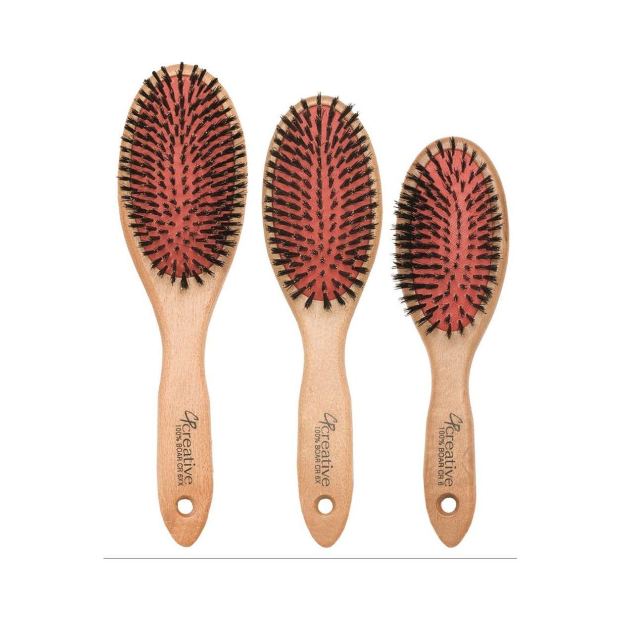 Eco-Friendly Boar Bristle Paddle Wood Hair Brush Hair Brush Pasteur Pharmacy
