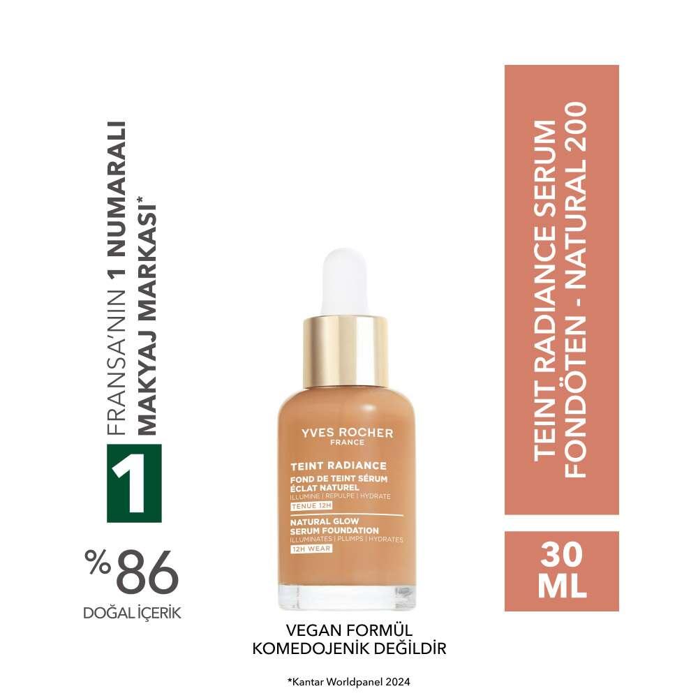 Yves Rocher Teint Radiance Glowing Serum Foundation with Hyaluronic Acid