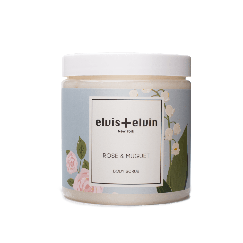 Rose & Muguet Body Scrub with Dead Sea Salt 300ml