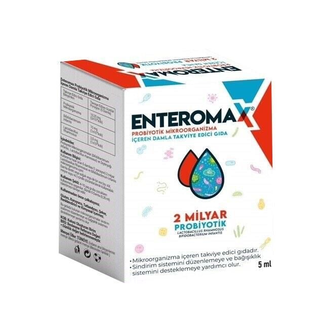 Vitallin Enteromax Probiotic Microorganism Drops 5ml